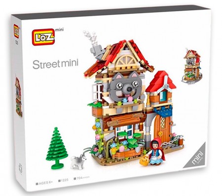 Miniatura de Montar Loz - Forest Cabin 1633