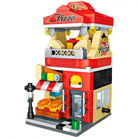 Miniatura de Montar Loz - Pizza Shop 1628