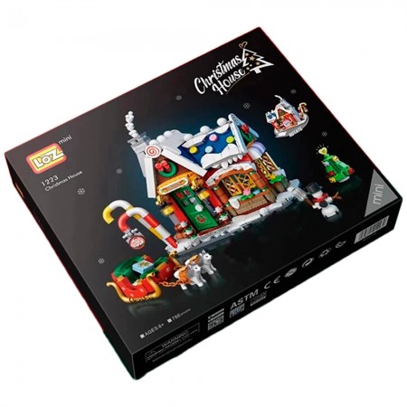 Miniatura de Montar Loz - Merry Chirstmas House 1223