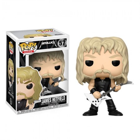 Funko Pop Rocks Metallica - James Kirk Hammett 57