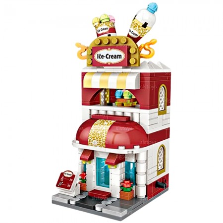 Miniatura de Montar Loz - Ice Cream Shop 1626
