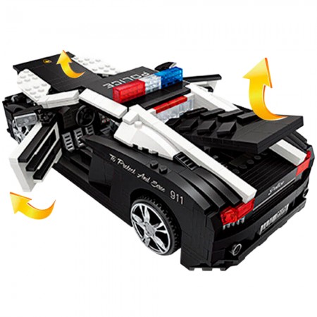 Miniatura de Montar Loz - Lamborghini Police Car 1113