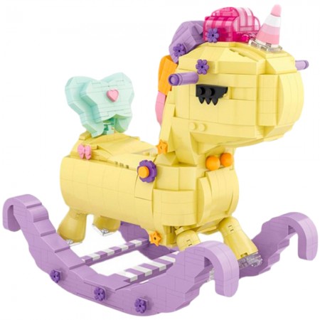 Miniatura de Montar Loz - Unicorn Rocking Horse 1222