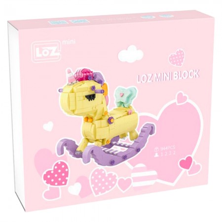 Miniatura de Montar Loz - Unicorn Rocking Horse 1222
