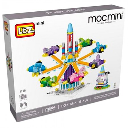 Miniatura de Montar Loz - Park Rocket Ride 1719