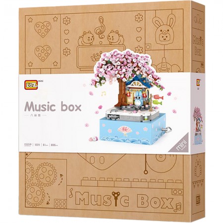 Miniatura de Montar Loz - Sakura Music Box 1221