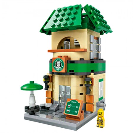 Miniatura de Montar Loz - Starbucks 1608