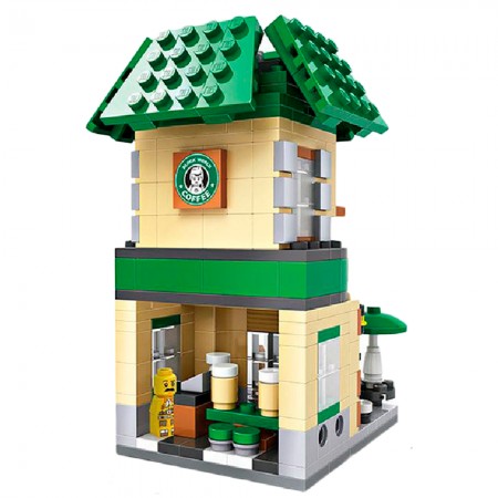 Miniatura de Montar Loz - Starbucks 1608