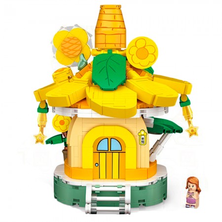 Miniatura de Montar Loz - Sunflower House 4104