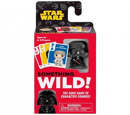 Jogo de Cartas Funko Pop Something Wild Star Wars - Darth Vader