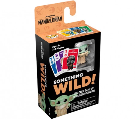 Jogo de Cartas Funko Pop Something Wild Star Wars The Mandalorian - Grogu