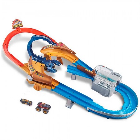 Pista Hot Wheels Monster Trucks - Scorpion Sting Raceway