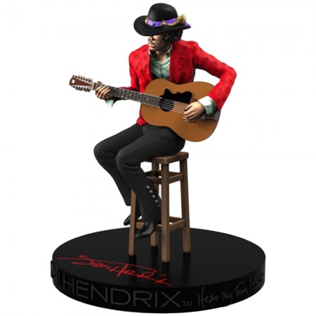 Esttua Knucklebonz Rock Iconz - Jimi Hendrix