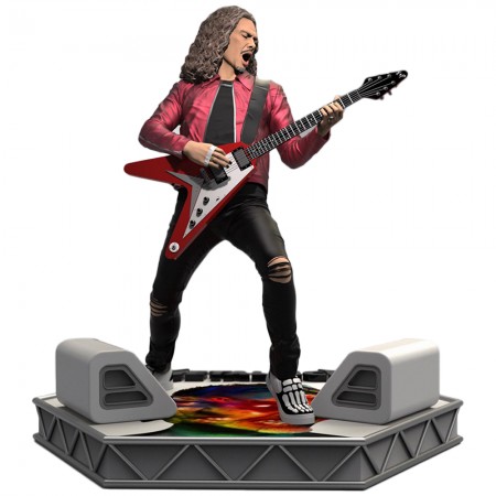 Esttua Knucklebonz Rock Iconz Metallica - Kirk Hammett