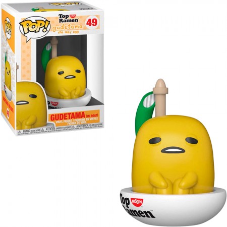 Funko Pop Nissin Top Ramen - Gudetama (in Boat) 49