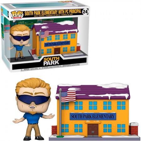 Funko Pop Town South Park - South Park Elementary Pc Principal 24