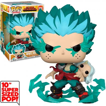 Funko Pop My Hero Academia - Infinite Deku With Eri 1010 (super Sized 10