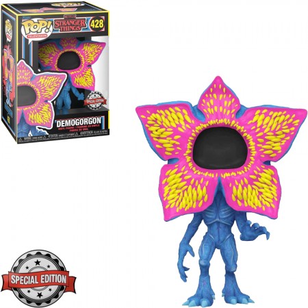 Funko Pop Stranger Things Black Light Exclusive - Demogorgon 428