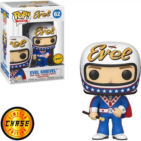 Funko Pop Chase Icons - Evel Knievel 62