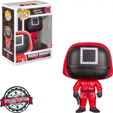 Funko Pop Squid Game Exclusive - Masked Manager 1231