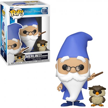 Funko Pop Disney The Sword In The Stone - Merlin With Archimedes 1100