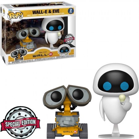 Funko Pop Disney Wall-e Exclusive - Wall-e & Eve (2 Pack)