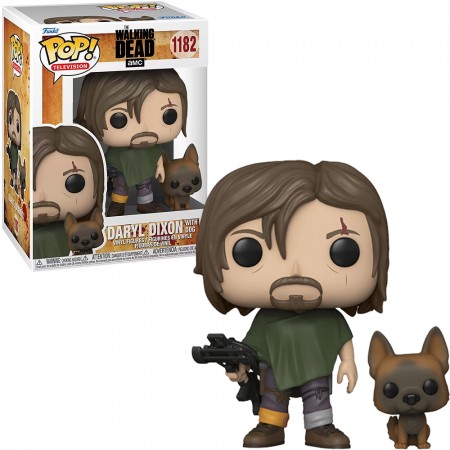 Funko Pop The Walking Dead - Daryl Dixon With Dog 1182