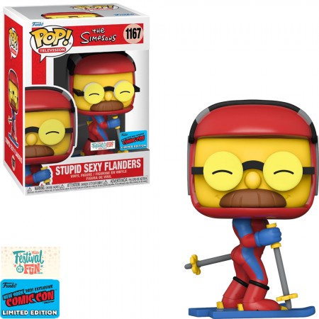 Funko Pop The Simpsons Nycc 2021 Exclusive - Stupid Sexy Flanders 1167