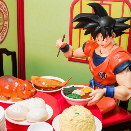 Boneco Bandai Sh Figuarts Dragon Ball Z - Son Goku's Hara Hachi Bunme Set