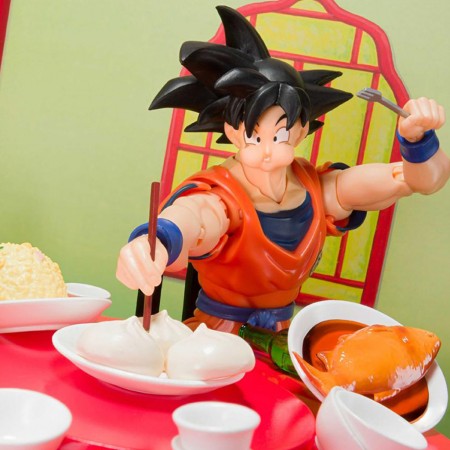 Boneco Bandai Sh Figuarts Dragon Ball Z - Son Goku's Hara Hachi Bunme Set