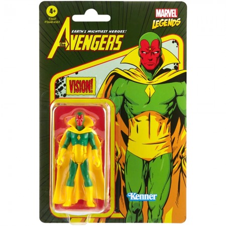 Boneco Hasbro Marvel Legends Retro Kenner - Vision