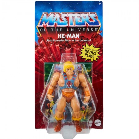 Boneco Mattel Masters Of The Universe - He-man (retro Play)