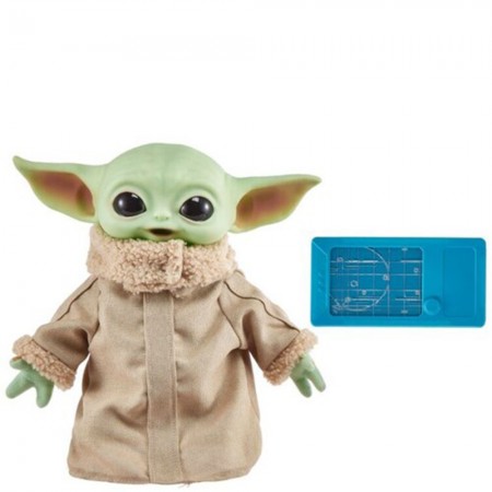 Boneco Mattel Star Wars The Mandalorian - Grogu With Learning Tablet