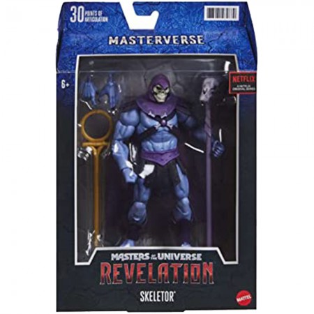 Boneco Mattel Masterverse Masters Of The Universe Revelation - Skeletor