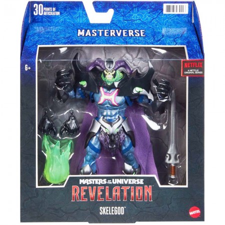 Boneco Mattel Masterverse Masters Of The Universe Revelation - Skelegod