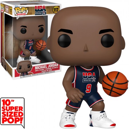Funko Pop Nba - Michael Jordan 117 (super Sized 10
