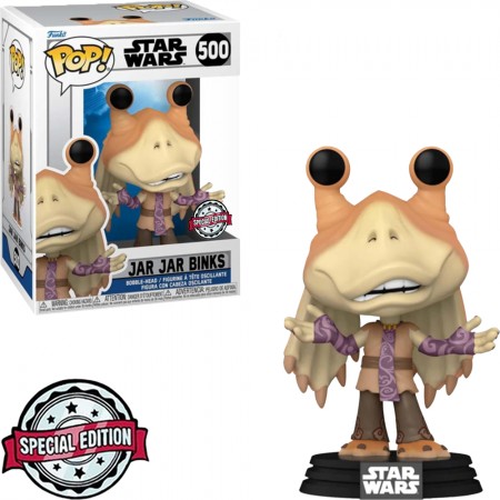 Funko Pop Star Wars Exclusive - Jar Jar Binks 500