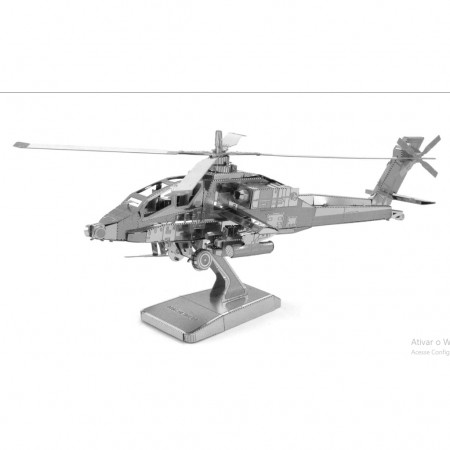 Miniatura de Montar Metal Earth - Ah-64 Apache