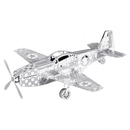 Miniatura de Montar Metal Earth - Mustang P-51