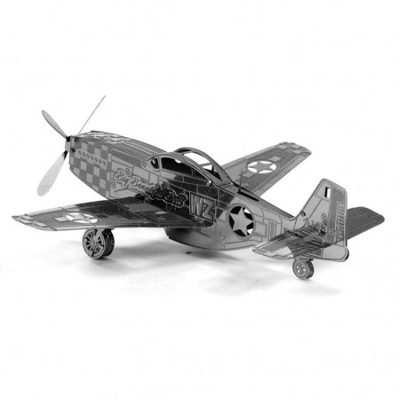 Miniatura de Montar Metal Earth - Mustang P-51