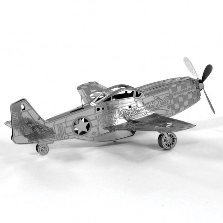 Miniatura de Montar Metal Earth - Mustang P-51
