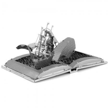 Miniatura de Montar Metal Earth - Moby Dick Book Sculpture