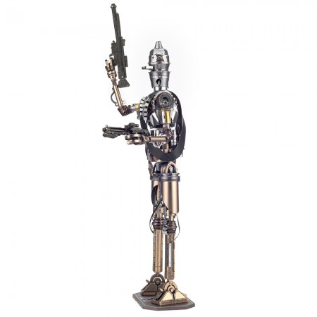 Miniatura de Montar Metal Iconx Star Wars - Ig-11
