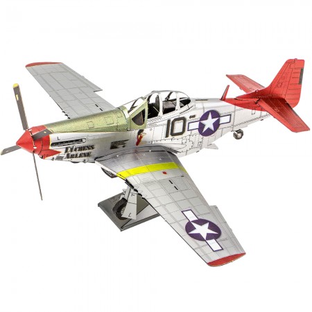 Miniatura de Montar Metal Earth Iconx - Tuskegee Airmen P-51d Mustang