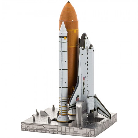 Miniatura de Montar Metal Earth Iconx - Space Shuttle Launch Kit