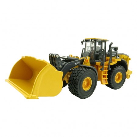 Trator Ertl Tomy Prestige Collection - John Deere 844l Aggregate Handler Wheel Loader - Escala 1/50 (45717)