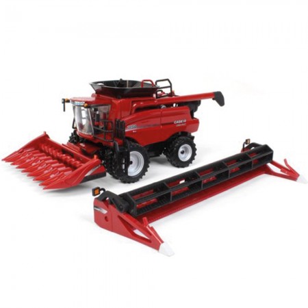 Colheitadeira Ertl Tomy Prestige Collection - Case Ih Axial-flow 7150 - Escala 1/64 (44243)