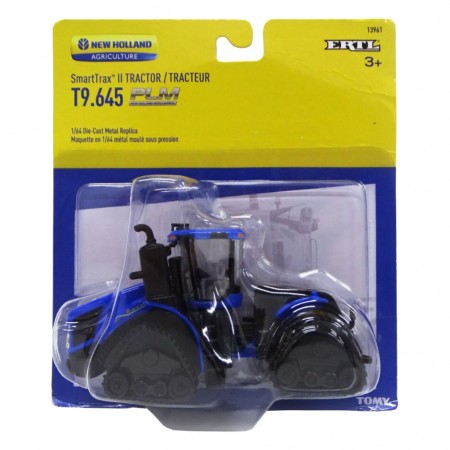 Trator Ertl Tomy - New Holland T9.645 Smarttrax Ii - Escala 1/64 (13961)