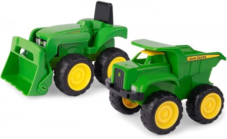 Trator Ertl Tomy - John Deere Kids Dump Truck And Tractor (35874a)