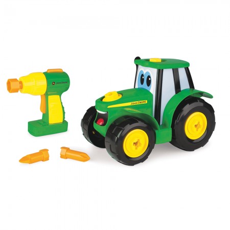 Playset Ertl Tomy - John Deere Build-a-buddy Johnny Tractor